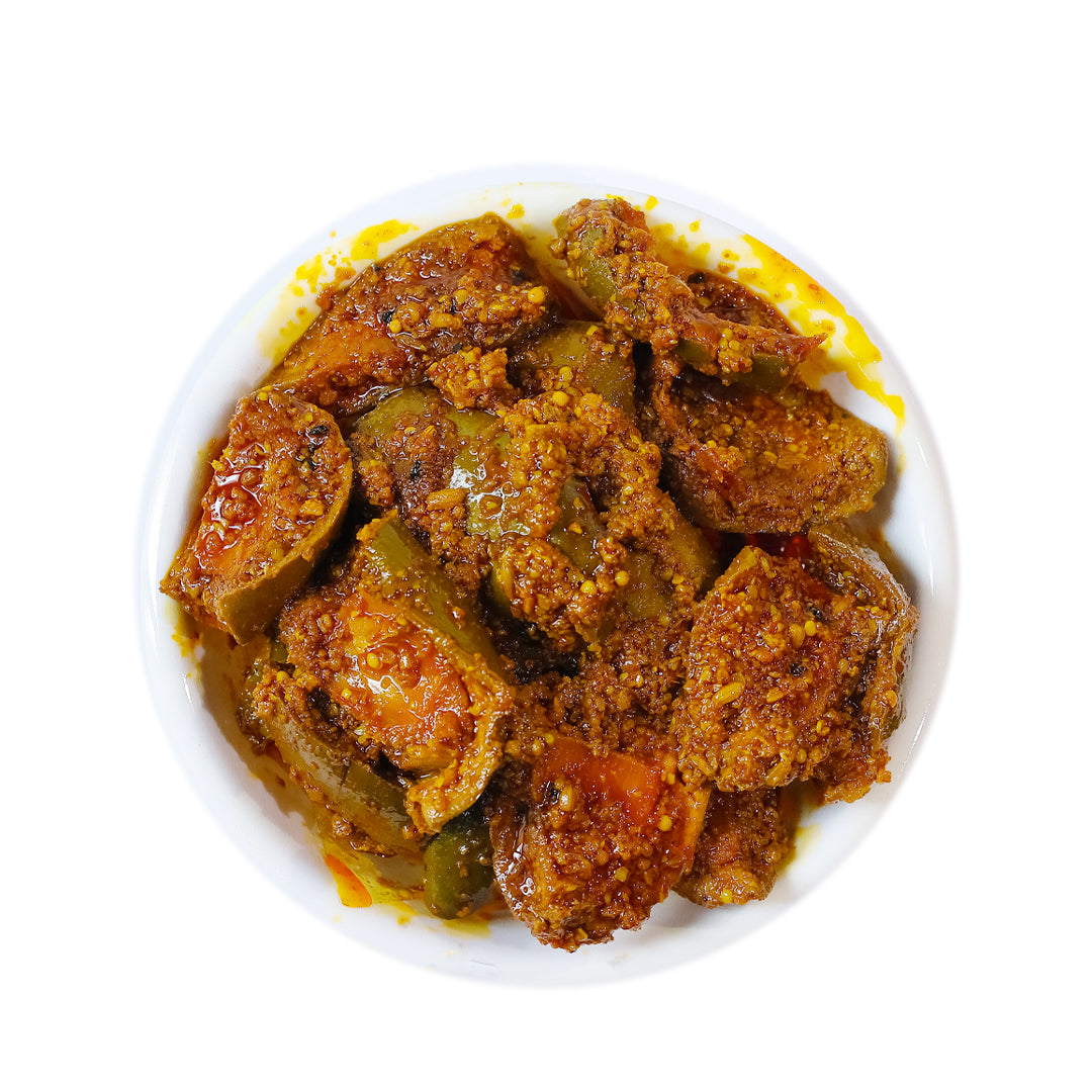 Homemade Aam ka Bharua Achar (Mango Pickle)