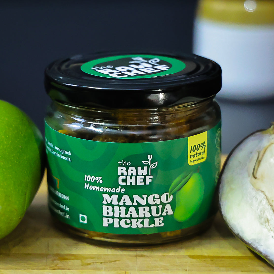 Homemade Aam ka Bharua Achar (Mango Pickle)