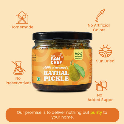 Homemade Kathal Ka Achar (Jackfruit Pickle)